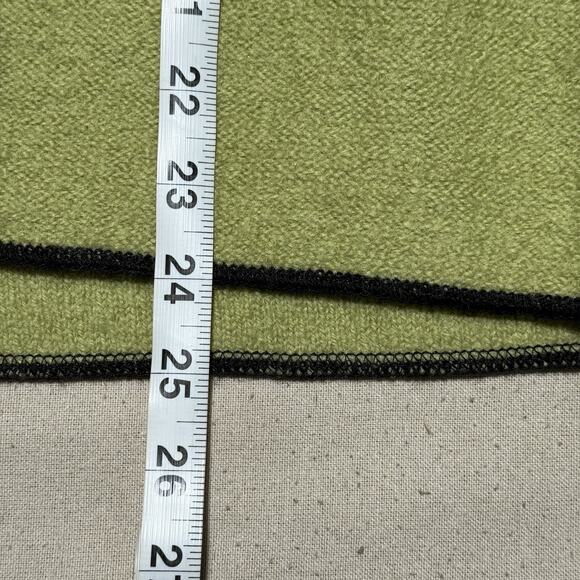 Vintage South Wool Green Floral Applique Cardigan Sweater Women’s Large Button - Picture 5 of 7